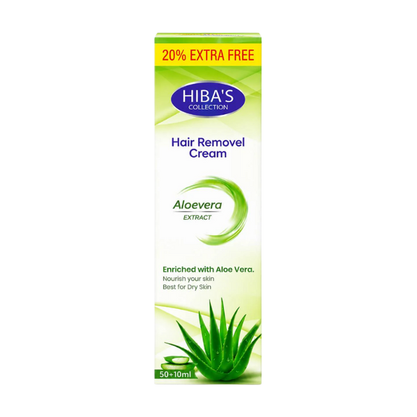 Hiba's Collection Hair Removal Cream (Aloe Vera Extract) 60ml