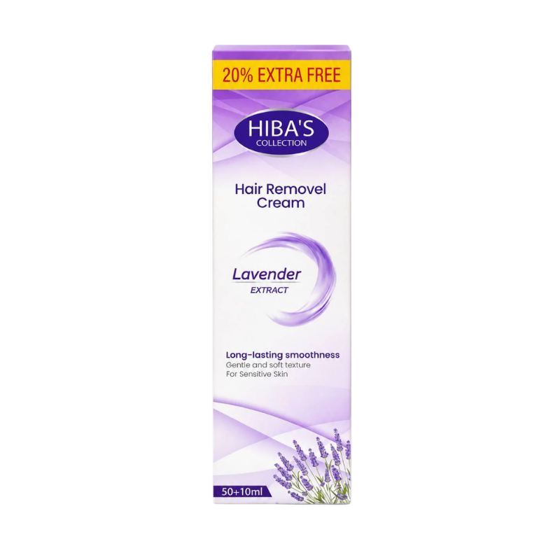 Hiba's Collecton Hair Removing Cream (Levonder extract) 60 ml