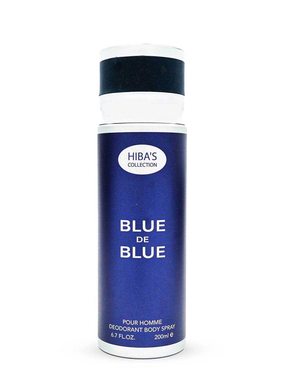 Hiba's Collection (Blue De Blue Body Spray For Men) 200ml - Hiba's Collection