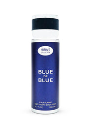 Hiba's Collection (Blue De Blue Body Spray For Men) 200ml - Hiba's Collection