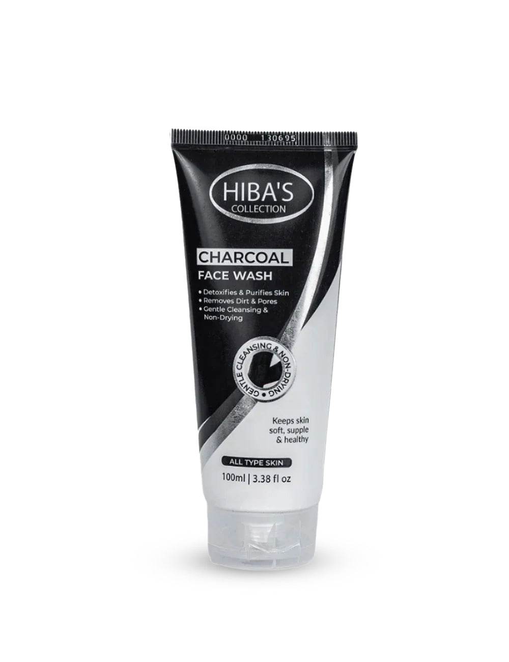Hiba's Collection Face wash (Charcoal) 100 ml - Hiba's Collection