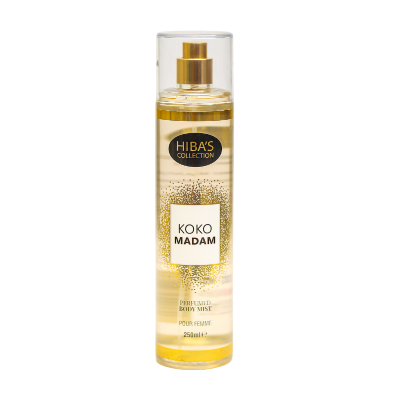 Hiba's Collection (Koko Madam Body Mist For Women) 250ml