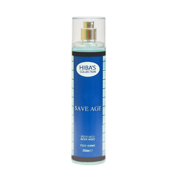 Hiba's Collection (Save Age Body Mist For Men) 250ml
