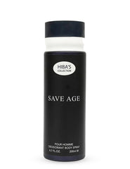 Hiba's Collection (Save age Body Spray For Men) 200ml