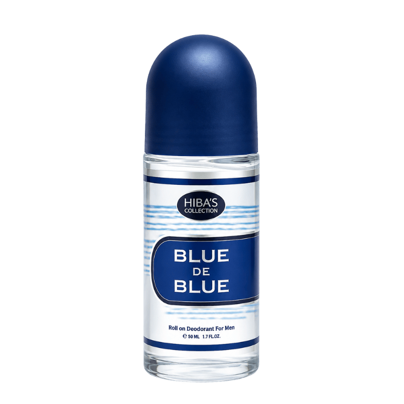 Hiba's collection (Blue de Blue Roll On Deodorant For Men) 60ml