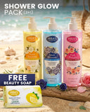 Shower Glow Pack (3+1) 250ml