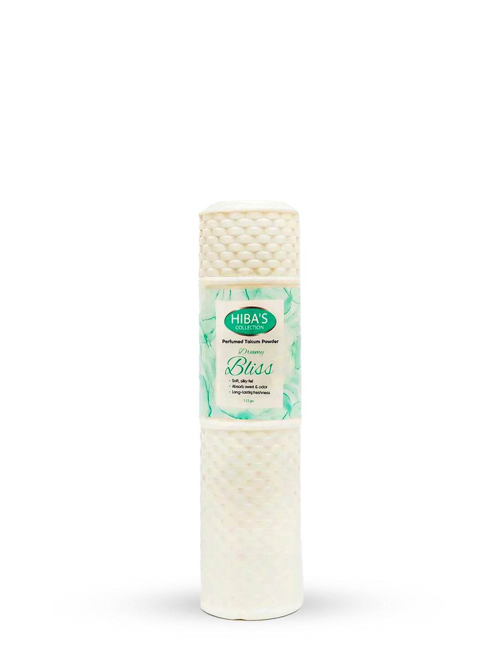 Hibas Collection Talcum Powder (Dreamy Bliss) 125 gm - Hiba's Collection