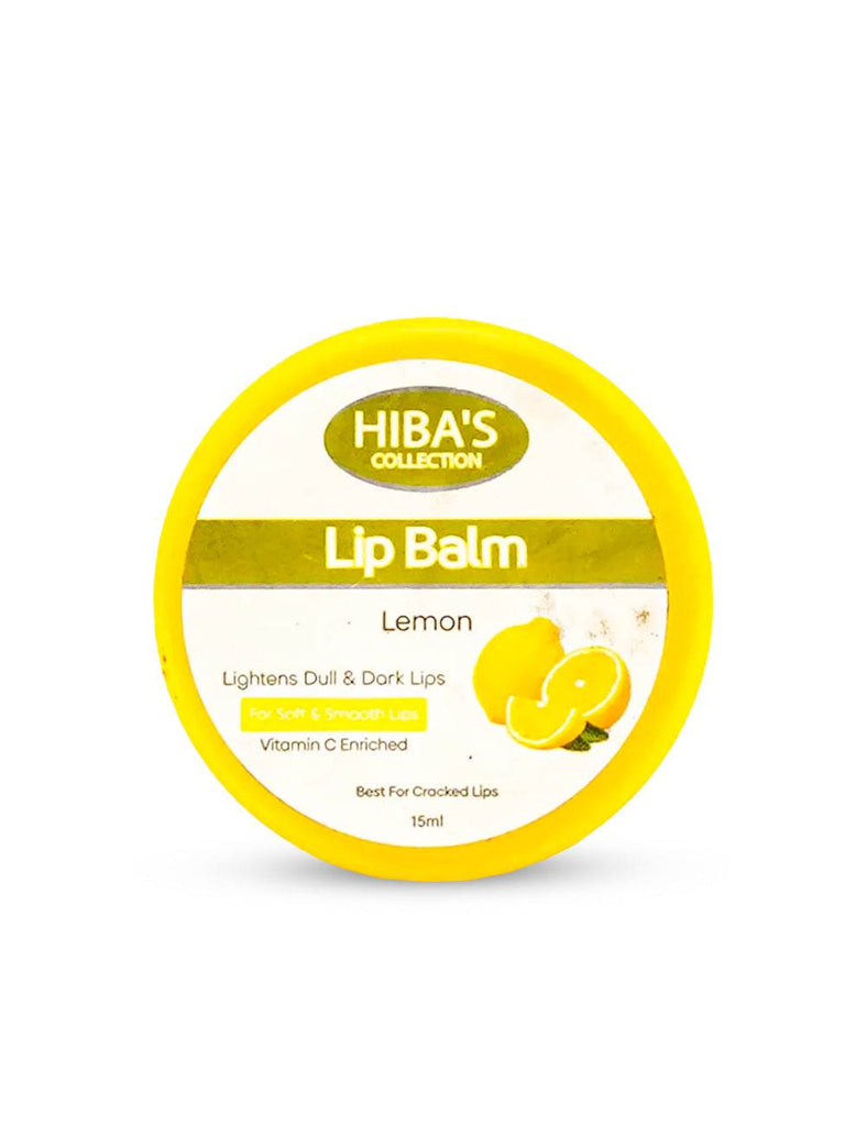 Hibas'c lip Balm (Lemon) 15ML  Hiba's Collection