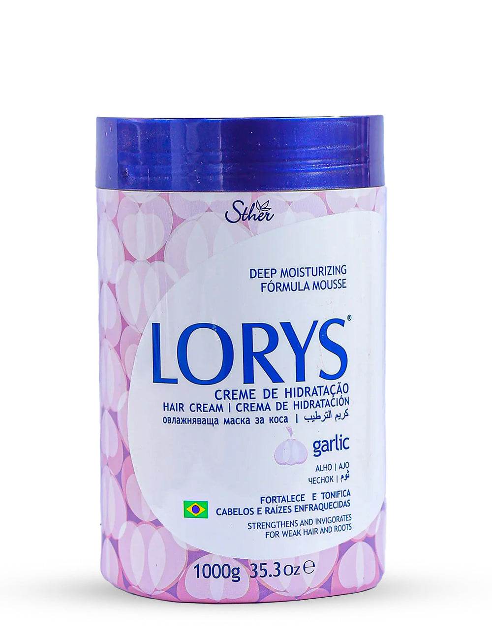 LORYS (Keratin + Garlic Hair Cream) 1000g - Hiba's Collection