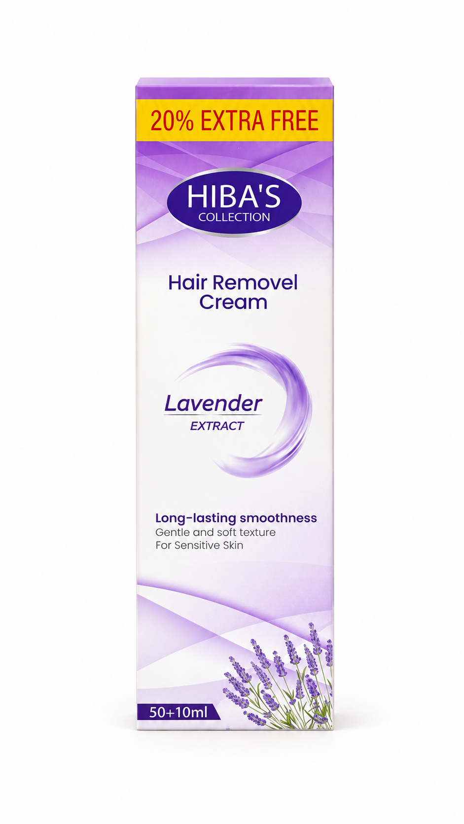 Hiba's Collecton Hair Removing Cream (Levonder extract) 60 ml