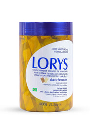 Lorys (Keratin duo chocolate Hair Cream For All Hair Types) 1000g - Hiba's Collection