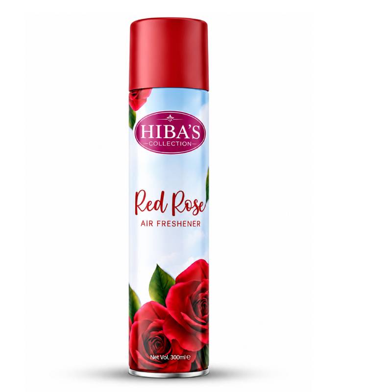 Hiba’s Collection Red Rose Air Freshener 300ml