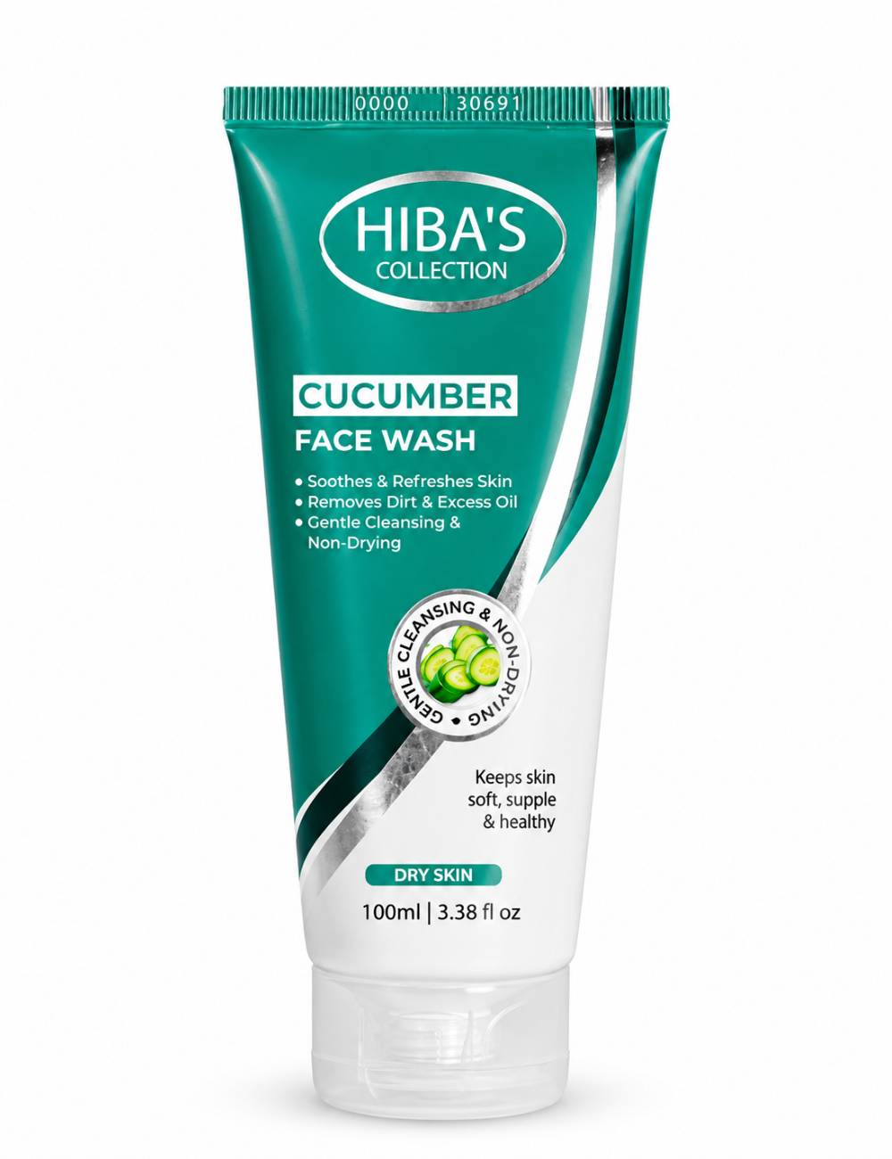 Hiba's Collection Face wash (Cucumber) 100 ml
