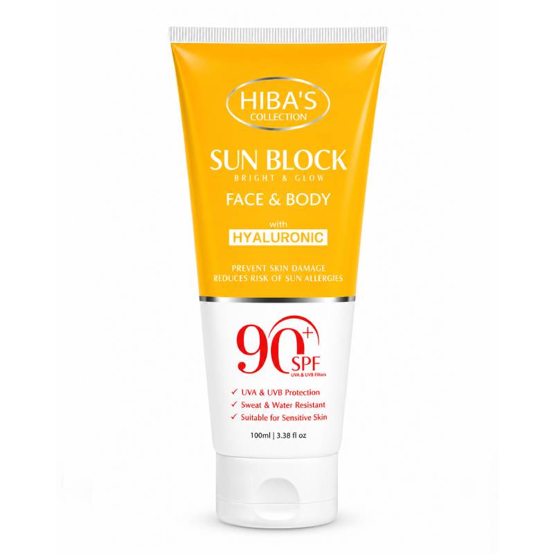 Hiba's Collection Sun Block (Spf 90+) 100 ml
