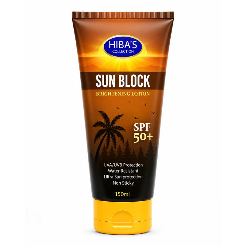 Hiba's Collection Sun Block (Spf 50+) 150 ml