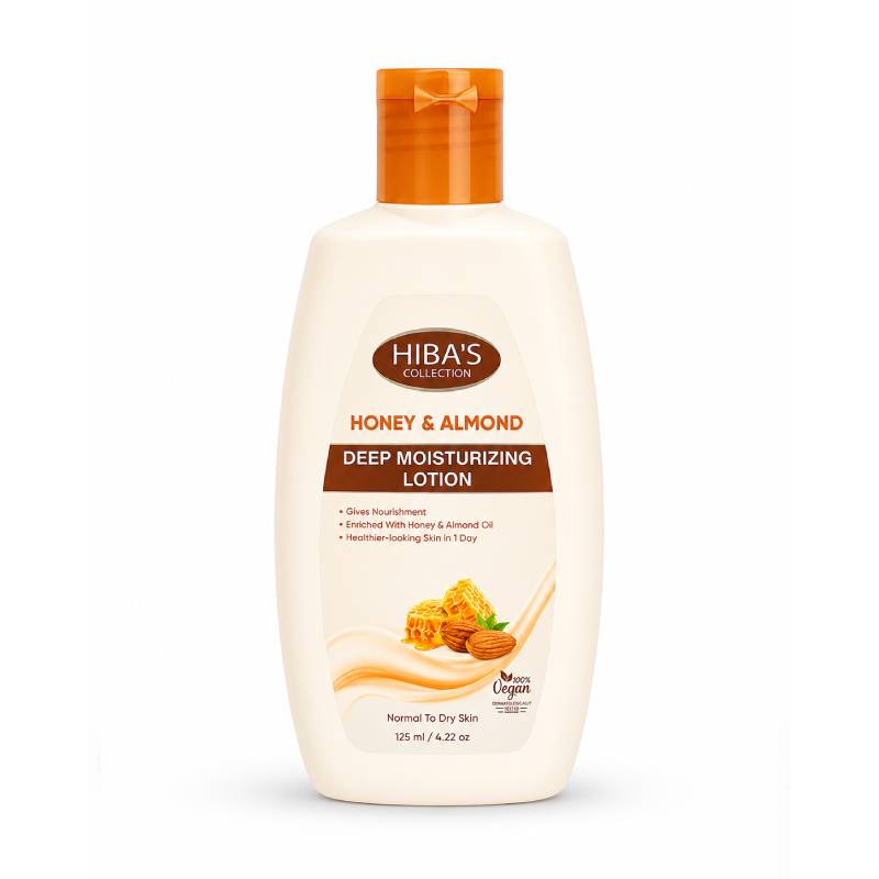 Hiba's Collection Lotion (Honey & Almond) 125 ML