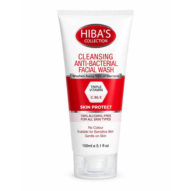 Hiba's Collection(Cleansing Anti-Bacterial) Facial Wash 150ml