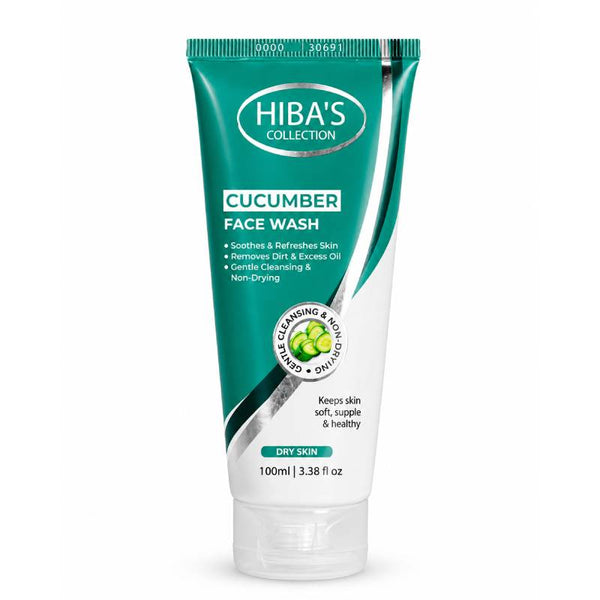 Hiba's Collection Face wash (Cucumber) 100 ml