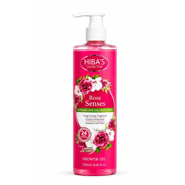 Hiba's collection  Rose senses Shower Gel 250ml