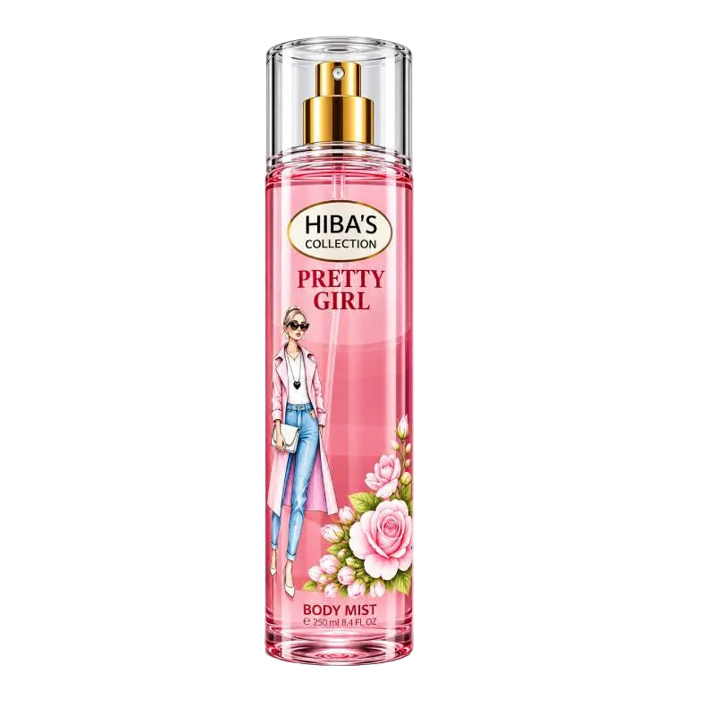 Hiba's Collection (Floral Pretty Girl Body Mist ) 250ml