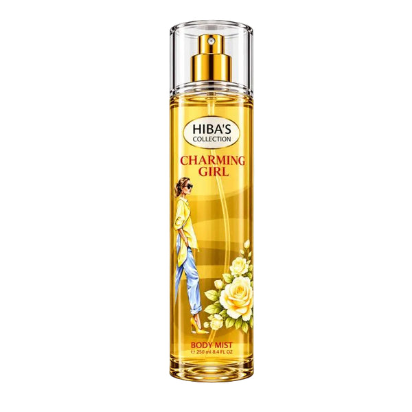 Hiba's Collection Floral Charming Girl Body Mist (250ml)