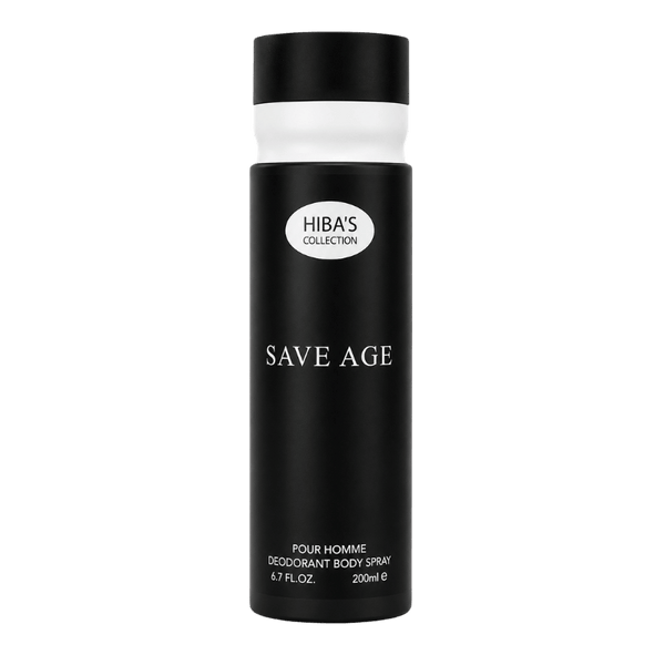 Hiba's Collection (Save age Body Spray For Men) 200ml