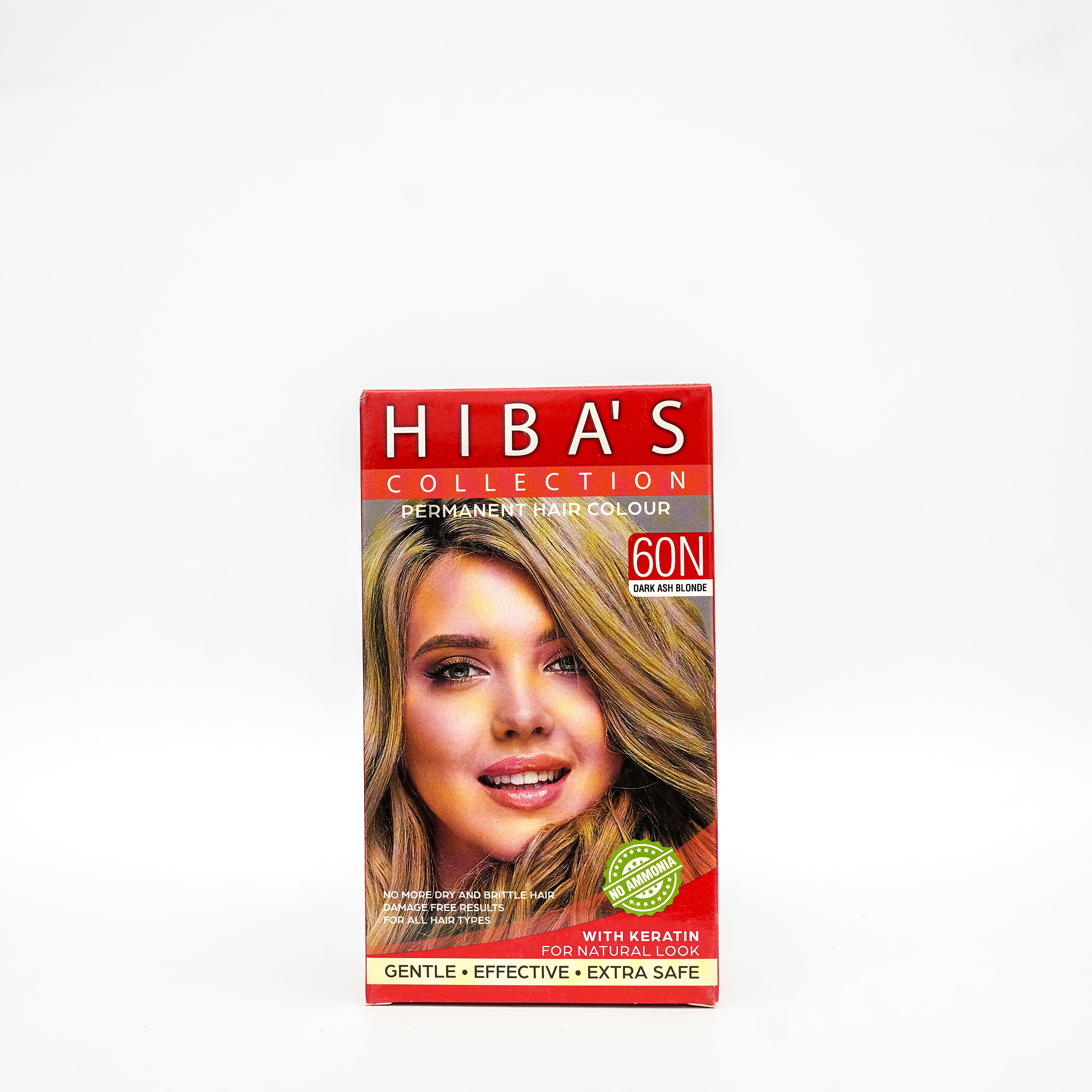 Hibas'c Hair Color 60N Dark ASH Blonde (60-ml)