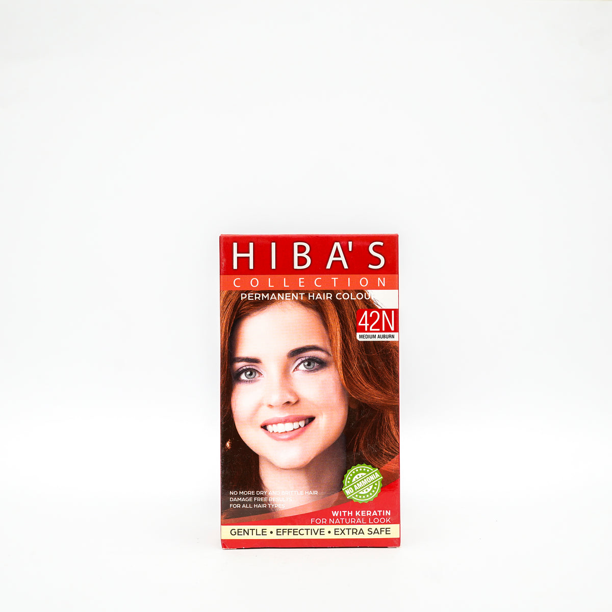 Hibas'c Hair Color 42N Medium Auburn (60-ml)