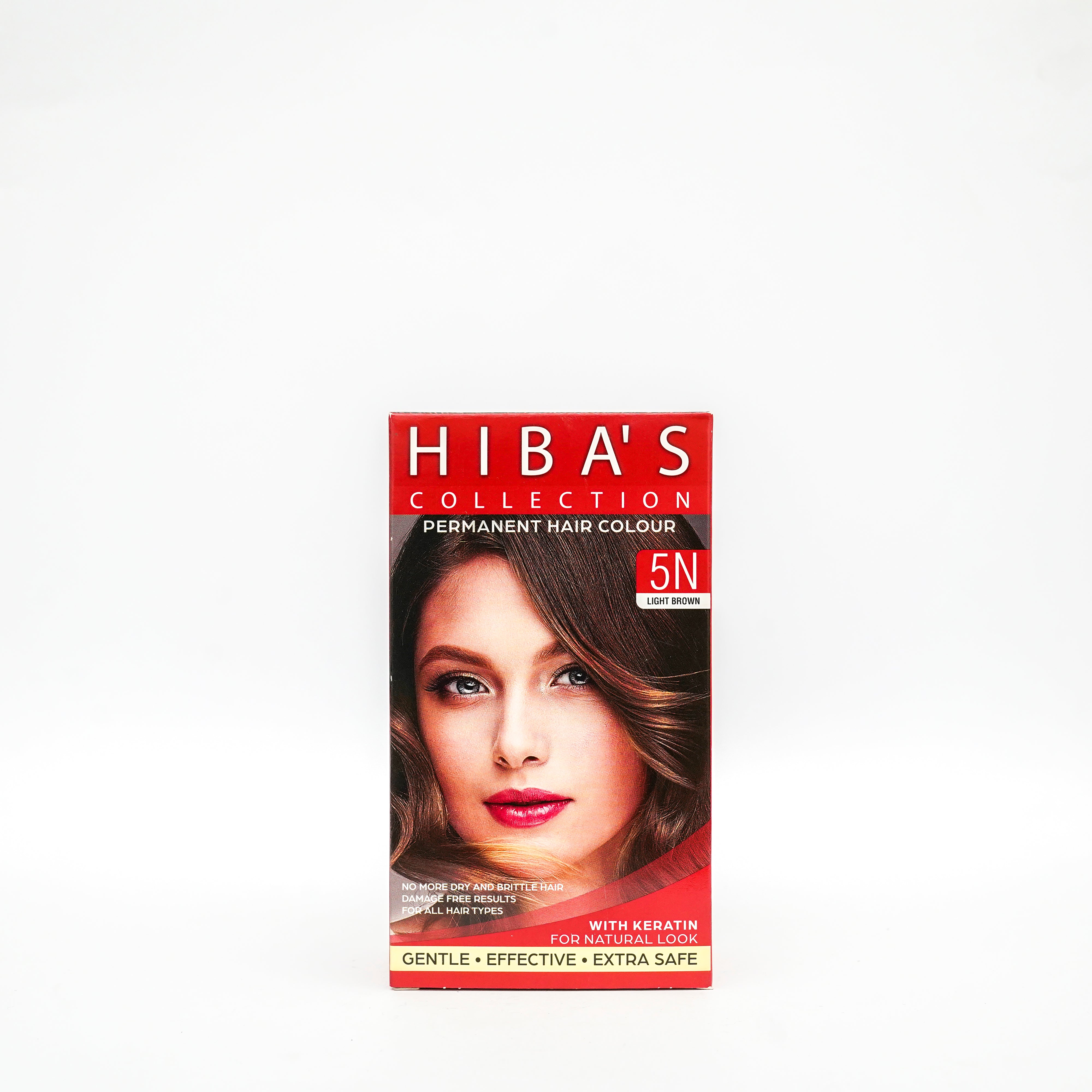 Hibas'c Hair Color 5N Light Brown (60-ml)