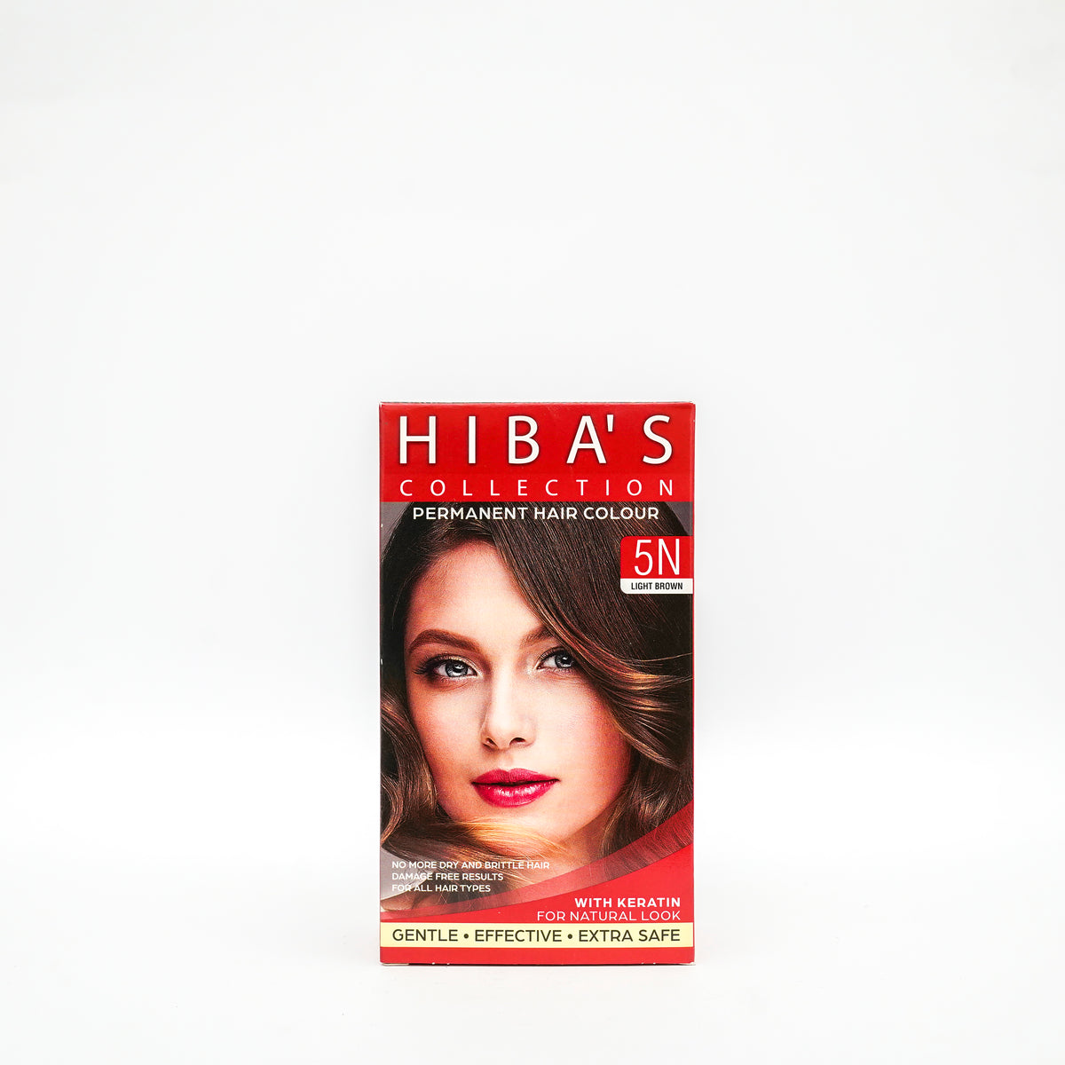 Hibas'c Hair Color 5N Light Brown (60-ml)