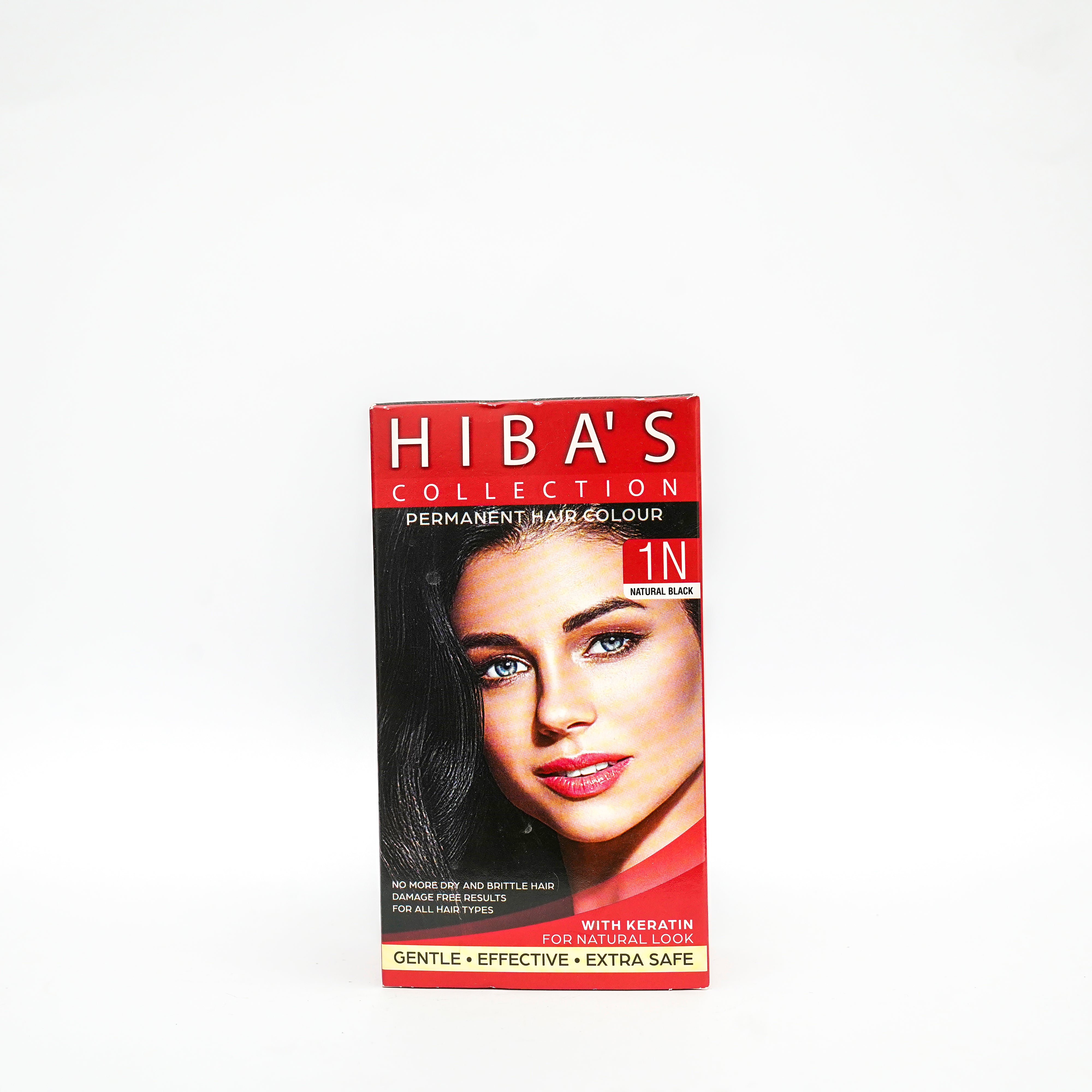 Hiba's Hair Color 1N Natural Black (60-ml)