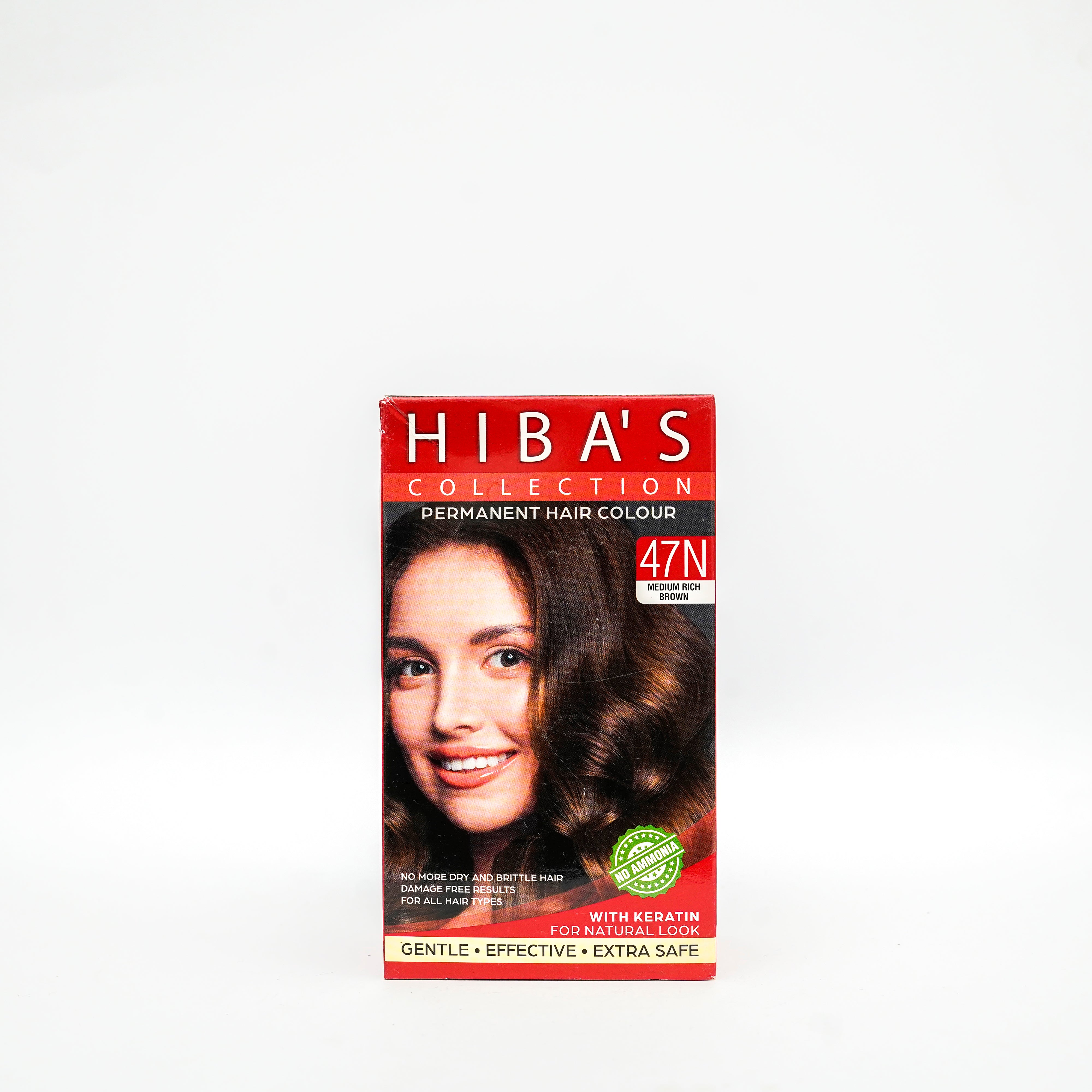 Hibas'c Hair Color 47N Medium Rich Brown (60-ml)