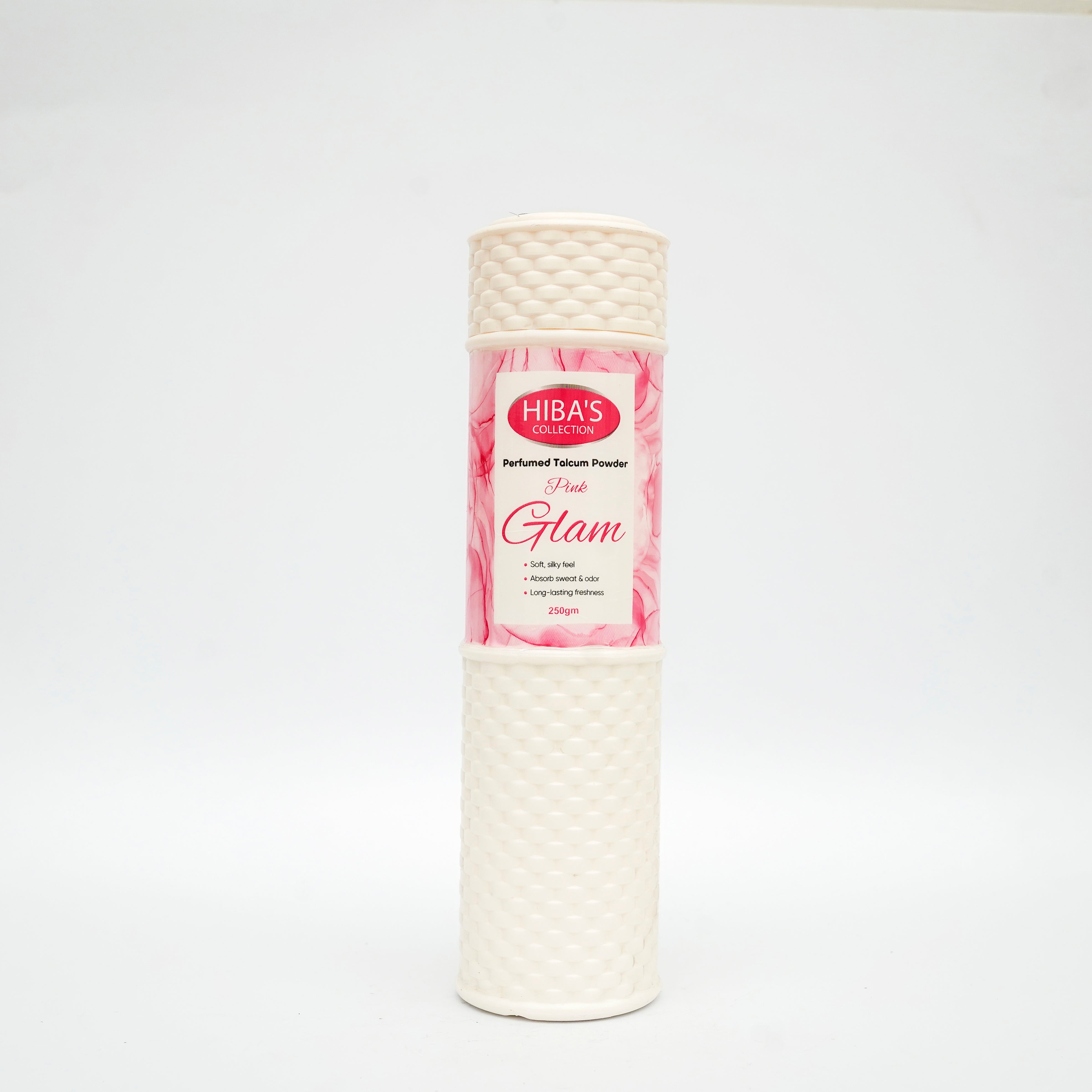 Hibas Collection Talcum Powder (Pink Glow) 125 gm