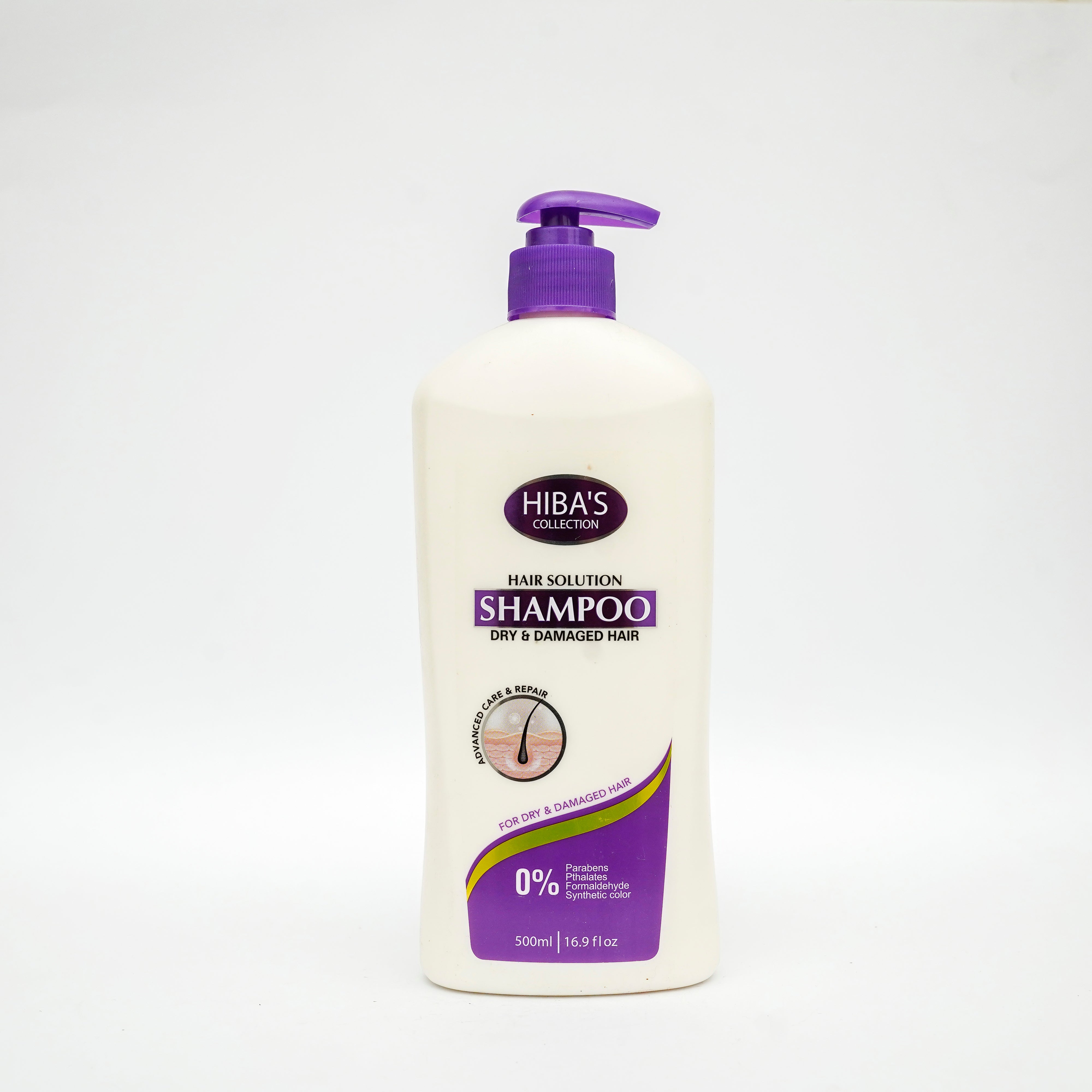 Hiba's Collection Shampoo Dry & Damaged Hair 500ml