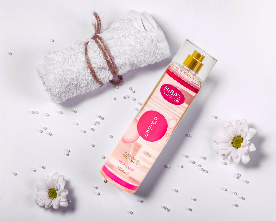 Hiba's Collection (Love Cost Pink Touch Body Mist For Women) 250ml - Hiba's Collection