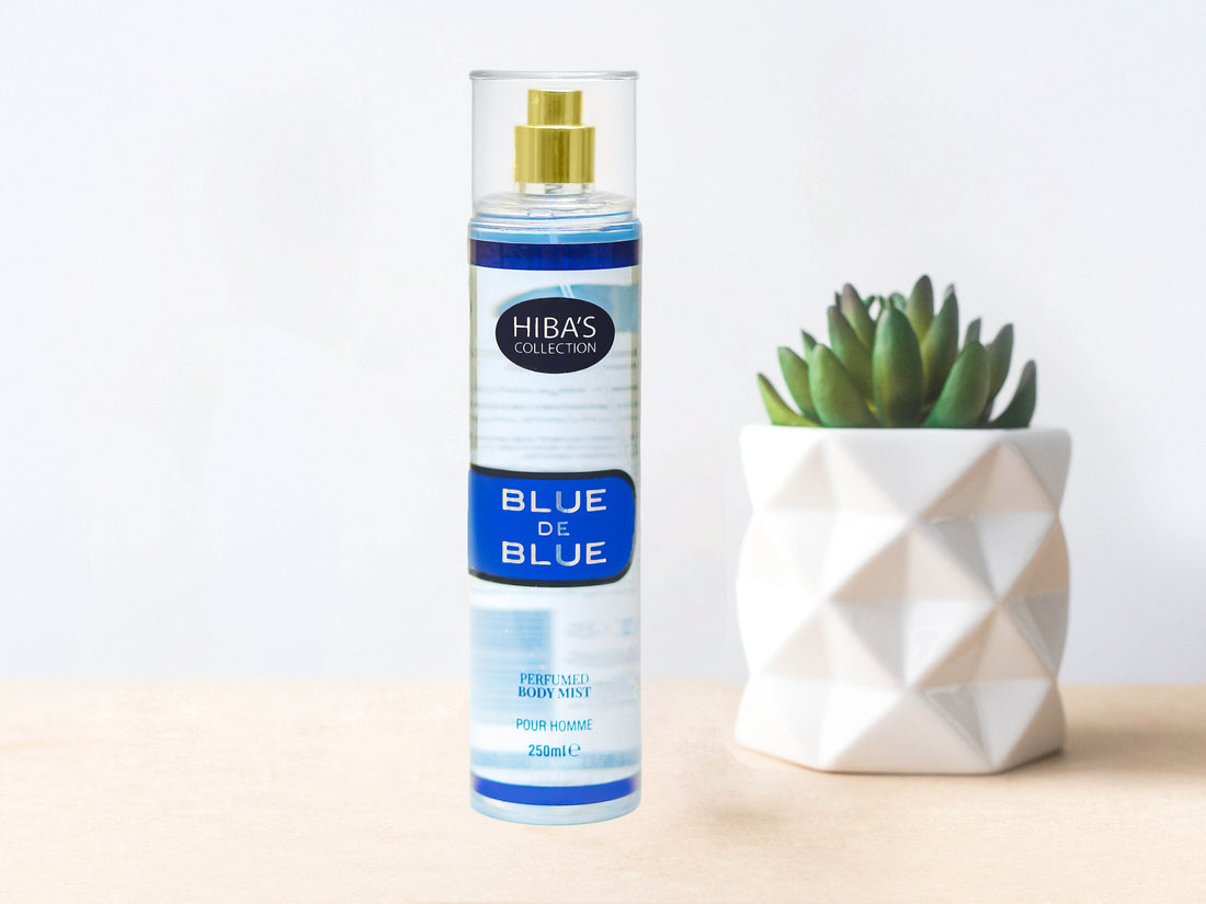 Hiba's Collection (Blue De Blue Body Mist For Men) 250ml - Hiba's Collection