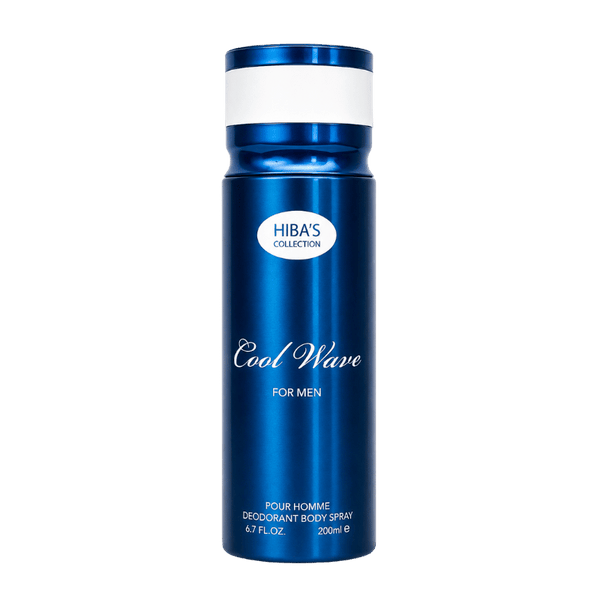 Hiba's Collection (cool wave Body Spray For Men) 200ml