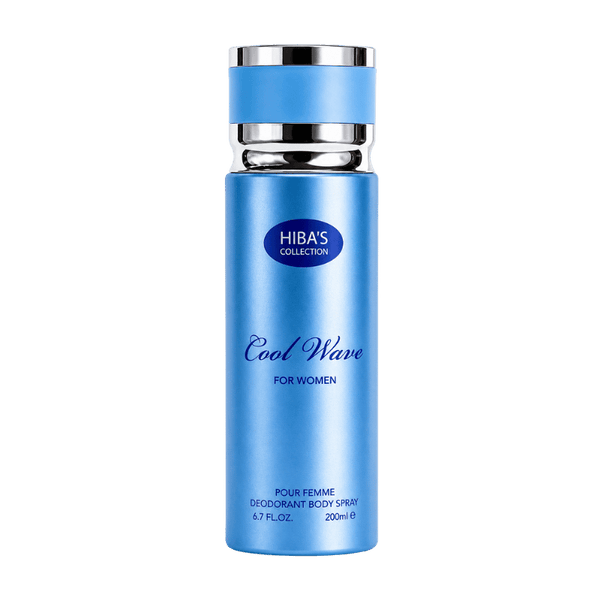 Hiba's Collection (Cool Wave Body Spray For Women) 200ml