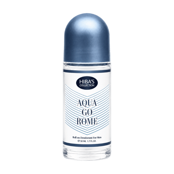 hiba's collection (Aqua Go Rome Roll On Deodorant For Men) 60ml