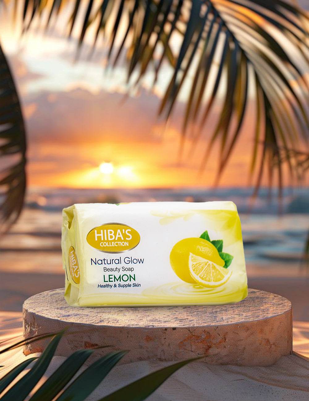 Hiba'S Collection Beauty Bath Soap (Natural Glow Lemon) 125 gm - Hiba's Collection